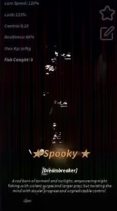 Dreambreaker Rod Fisch Stats