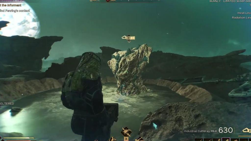 Mining Jasmium Crystal in Dune Awakening