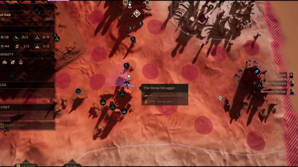 Dune Awakening Second Trial of Aql Map Location