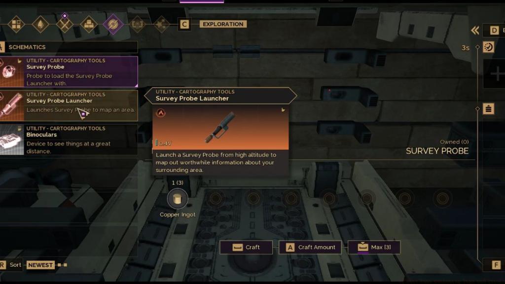 Survey Probe Launcher in Dune Awakening