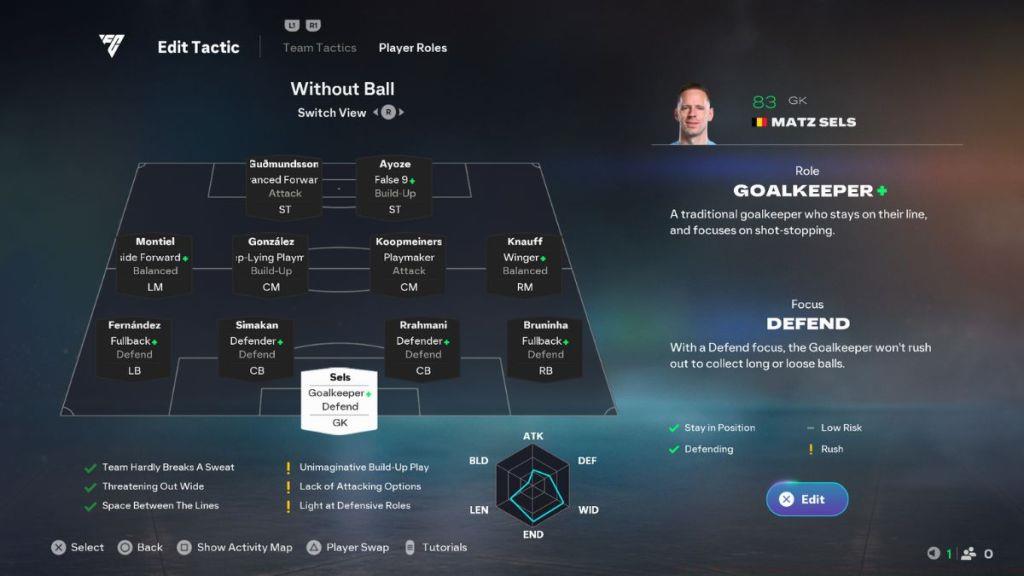 EA FC 26 4-4-2 Custom Tactic