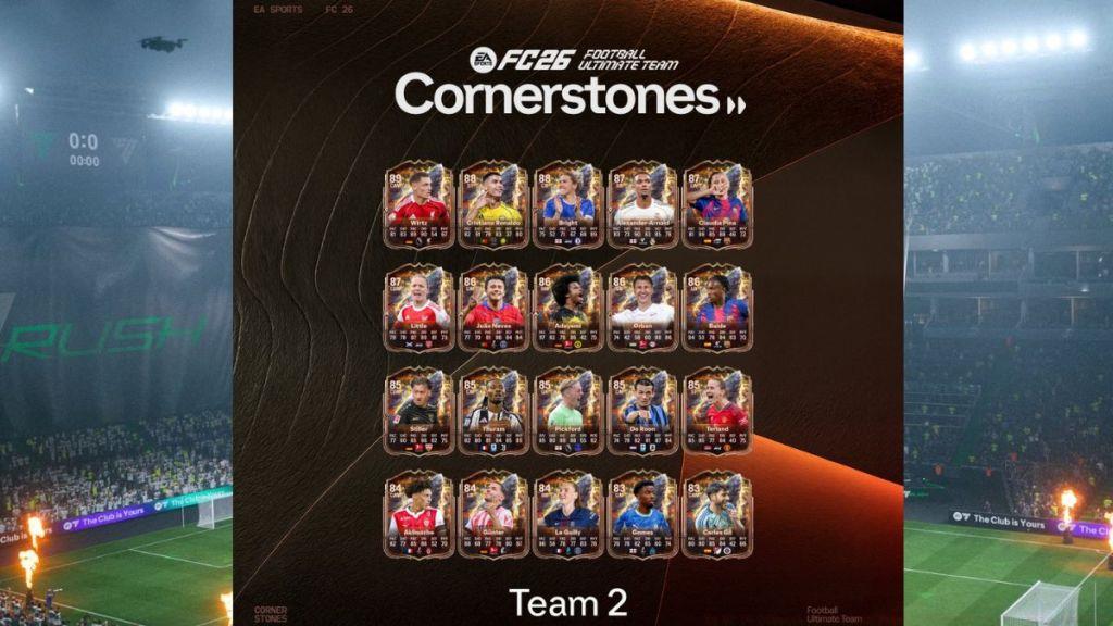 EA FC 26 Cornerstones Team 2 Players