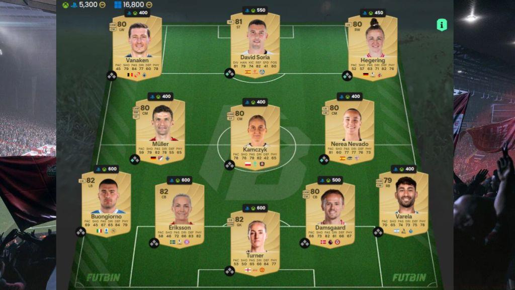 EA FC 26 Nico Paz SBC Squad 4