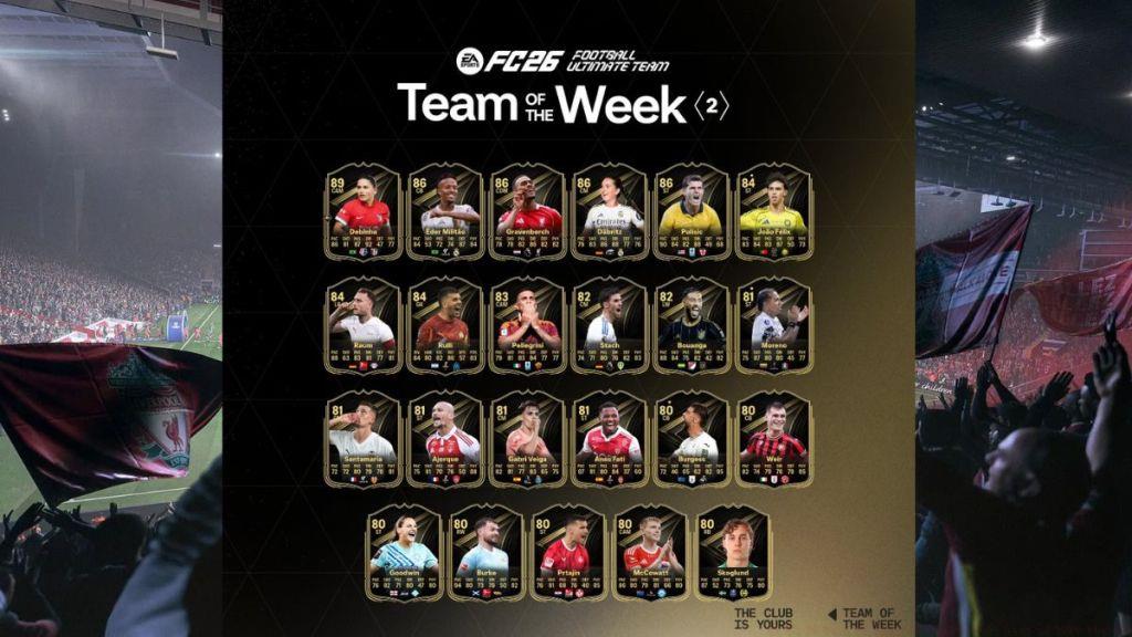 EA FC 26 TOTW 2
