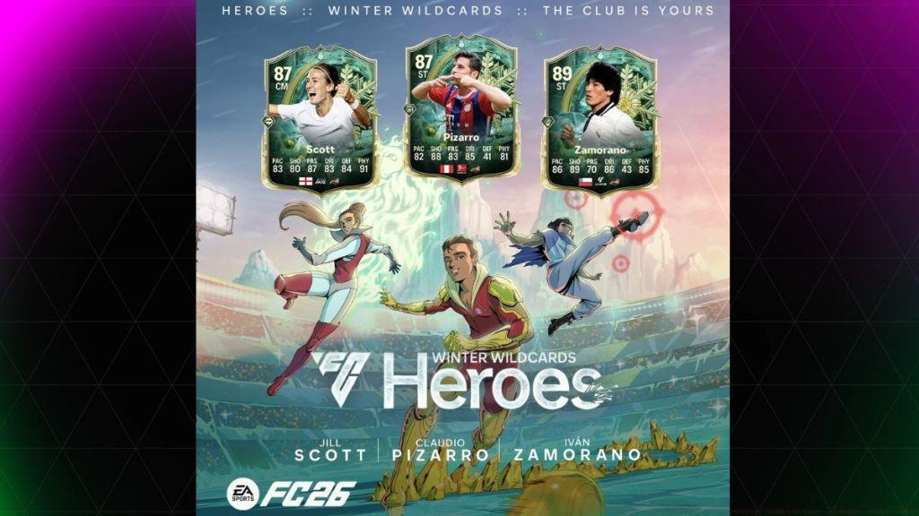 EA FC 26 Winter Wildcards Heroes