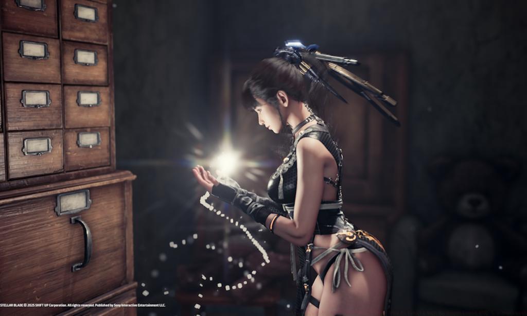 EVE absorbing a power up