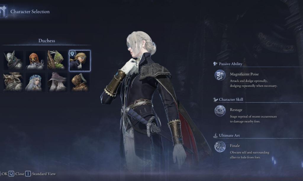 Elden Ring Nightreign Duchess Character Class