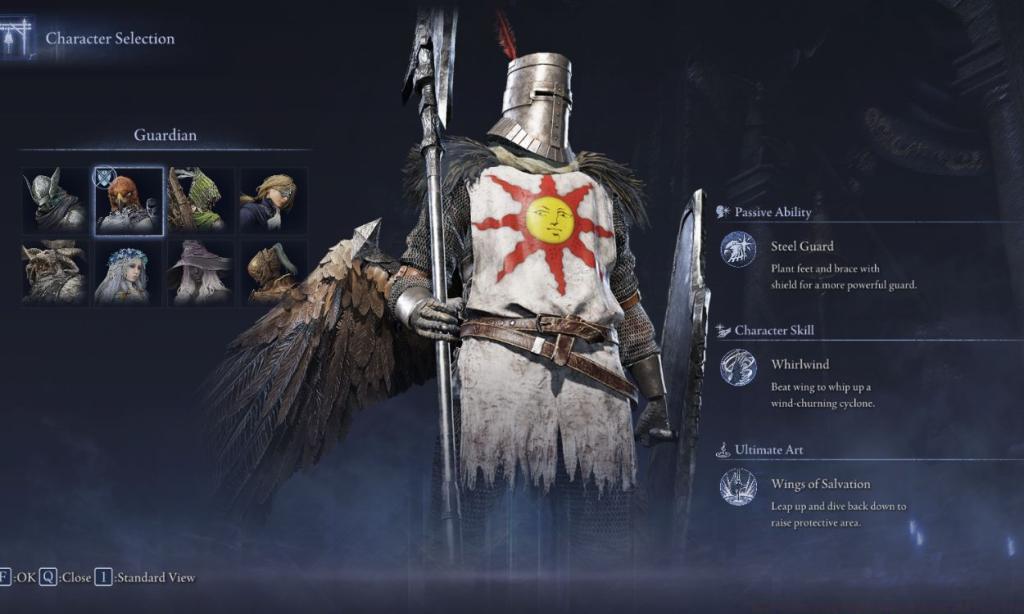 Elden Ring Nightreign Guardian Character Class