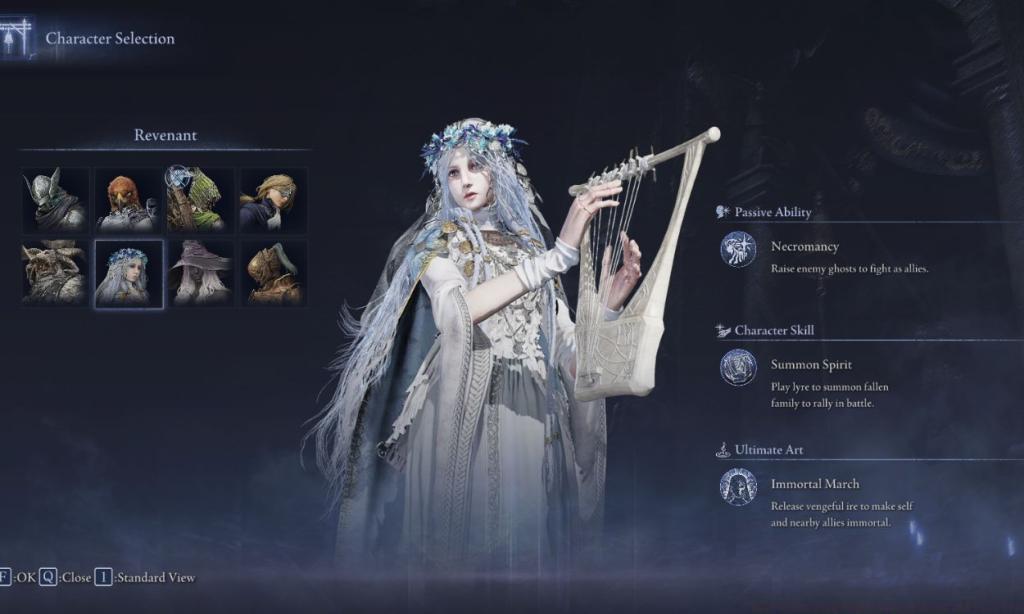 Elden Ring Nightreign Revenant Character Class