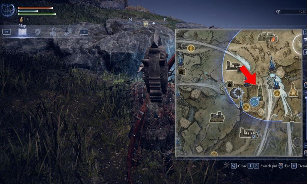 Elden Ring Nightreign Sorcerer's Rise Map Location