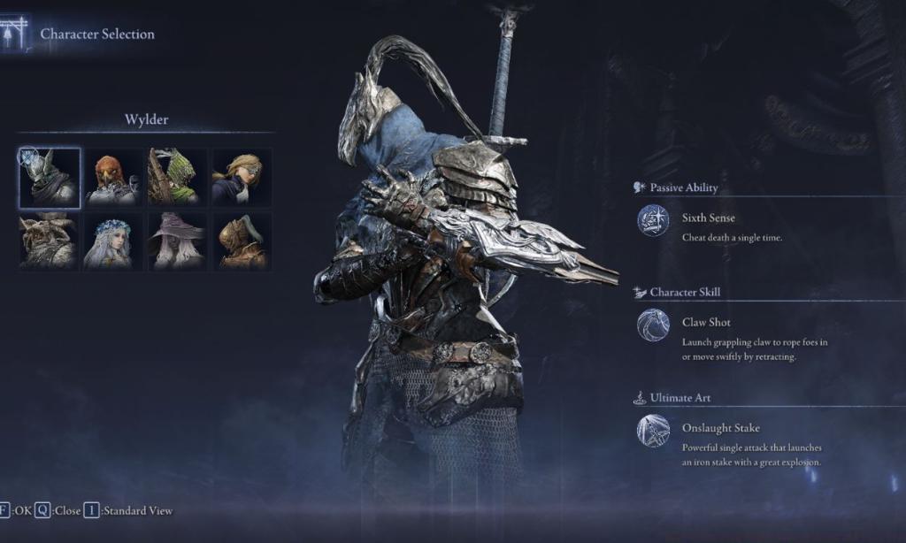 Elden Ring Nightreign Wylder Character Class