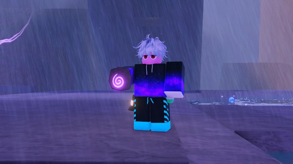 Enchant Stone in hand