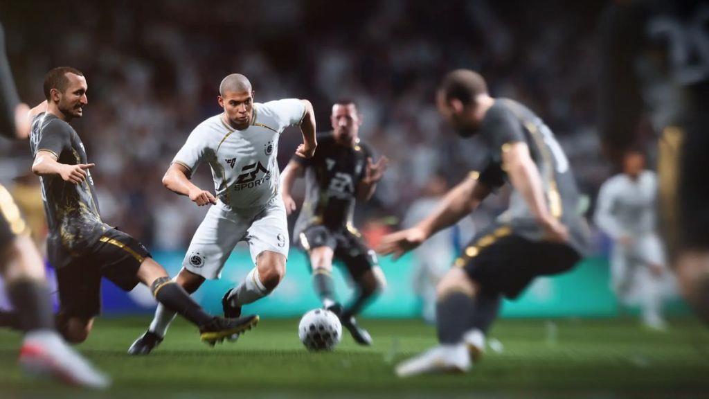 FC 26 Gameplay featuring Ronaldo and Chiellini