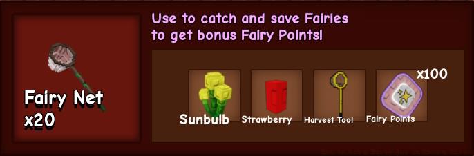 Fairy Net recipe Grow a Garden