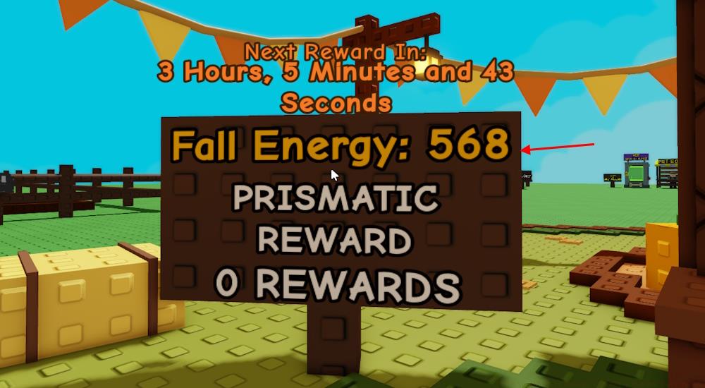 Fall Energy collection in Grow a Garden