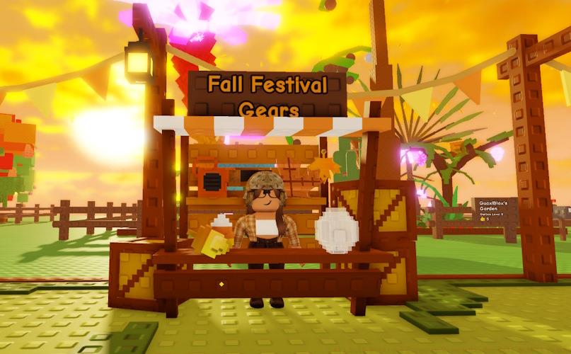 Fall Festival Gears shop
