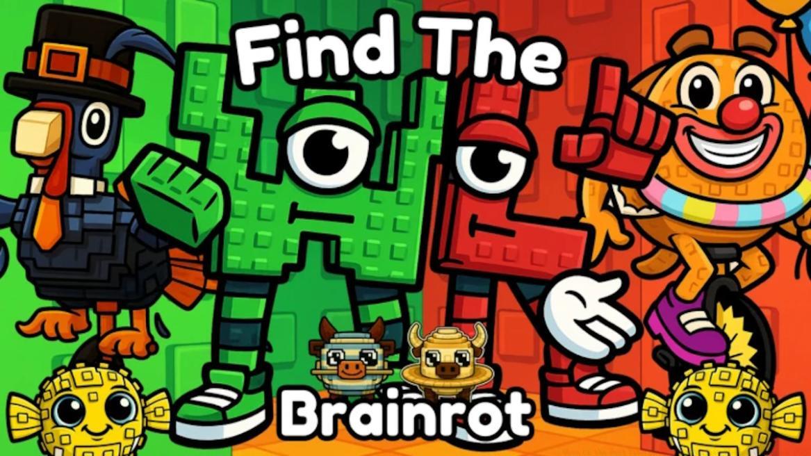 Find The Brainrot Roblox cover