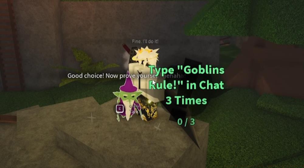 Fisch Goblin tasks