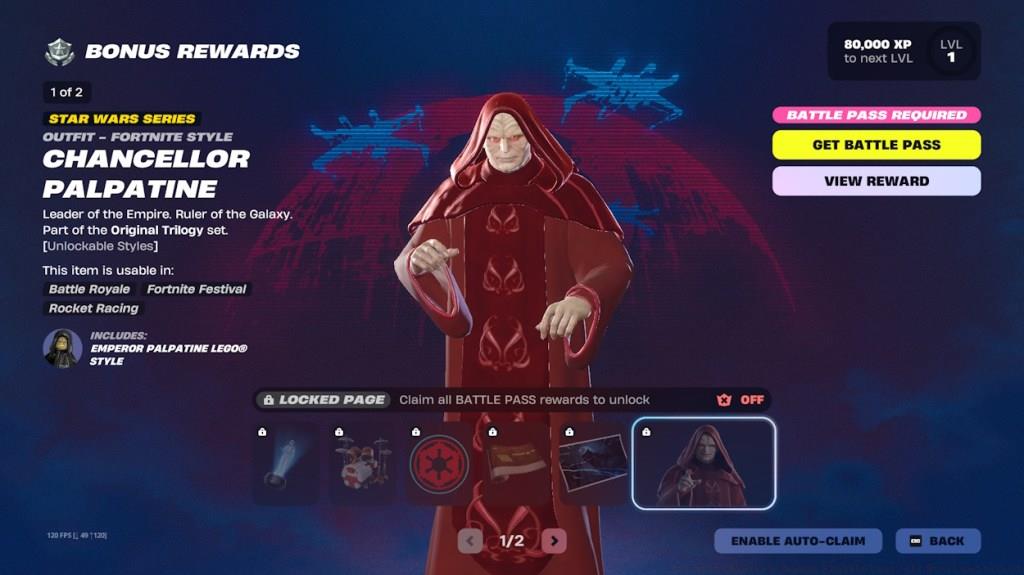 Fortnite Chapter 6 Season 3 battle pass bonus rewards