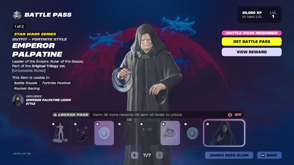 Fortnite Chapter 6 Season 3 battle pass page 7