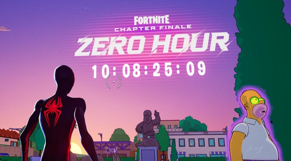 Fortnite Chapter finale zero hour live event countdown