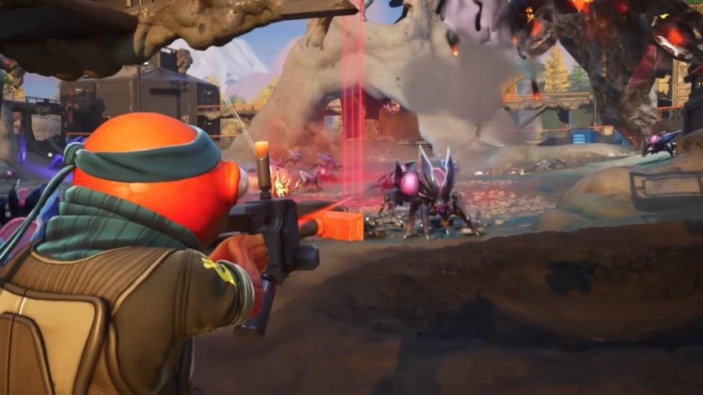 Fortnite Precision Airstrike launch