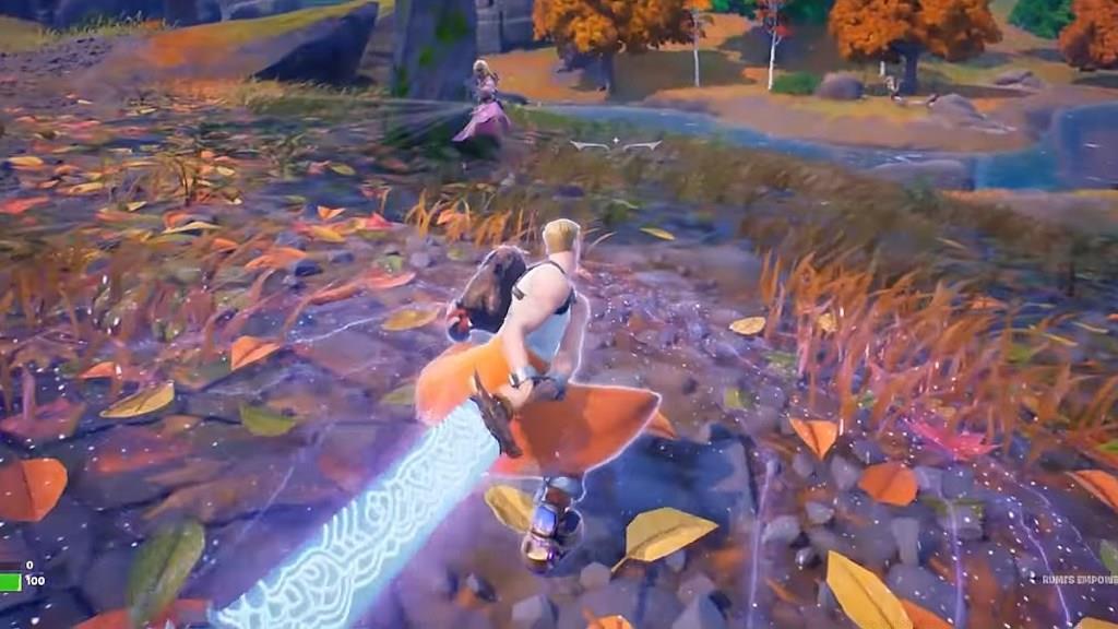 Fortnite Rumi's Empowerd Sword Gameplay