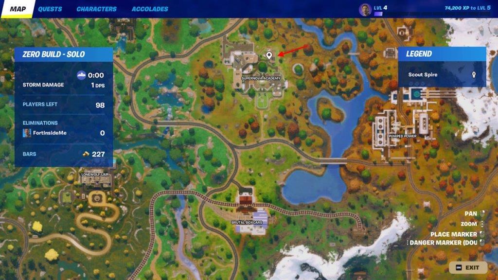 Fortnite secret loot location