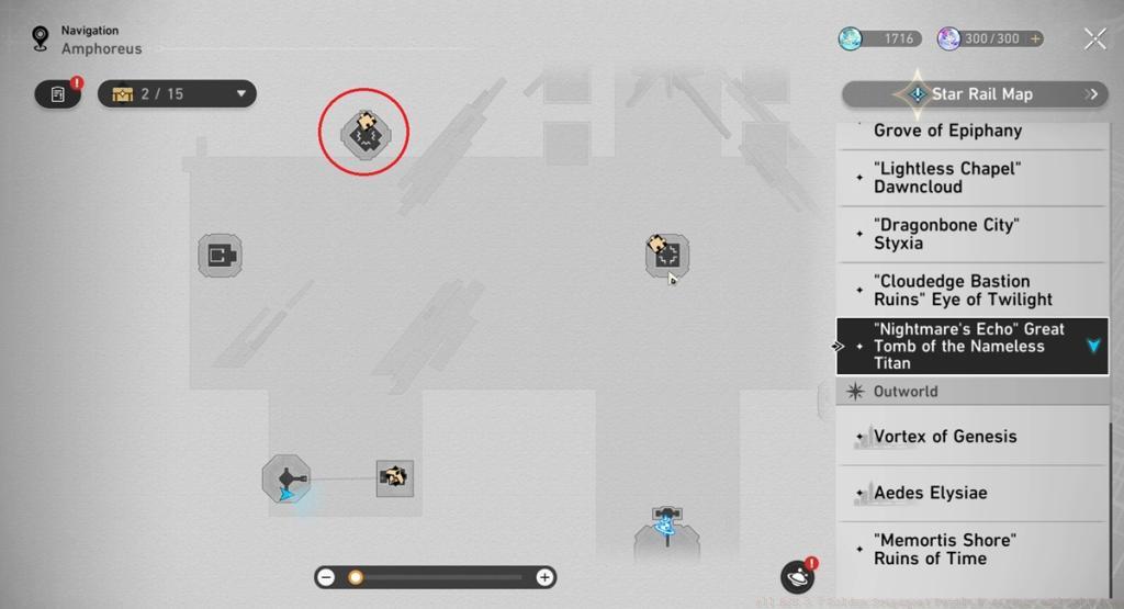 Fourth Golden Scapegoat HSR 3.7 in Nameless Titan tomb location