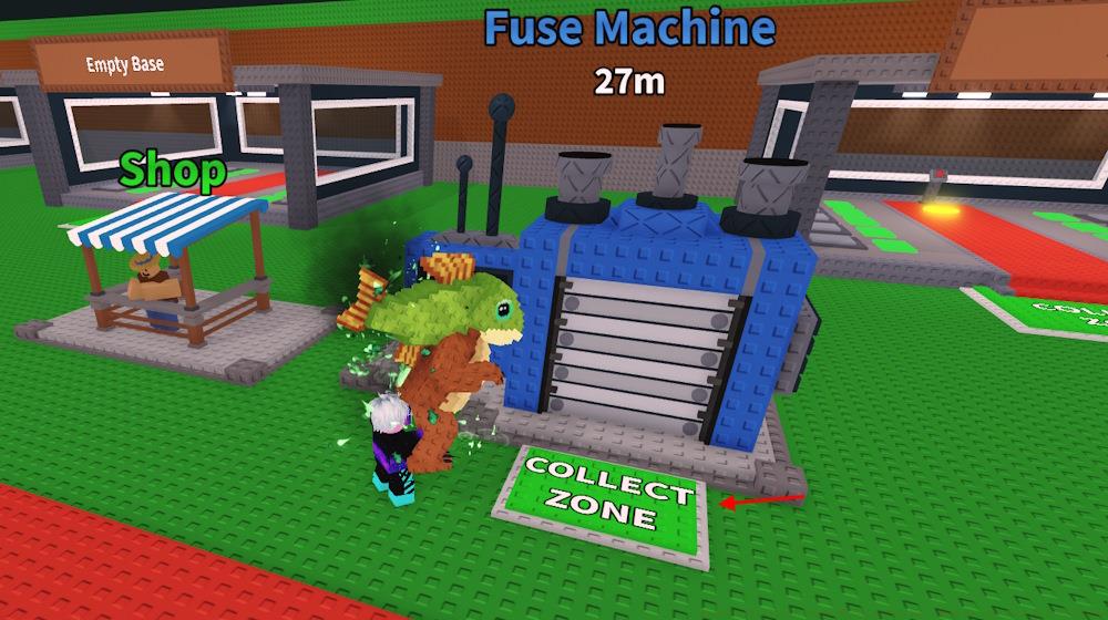 Fuse Machine collect zone