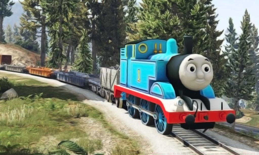 Thomas The Tank Engine in GTA 5