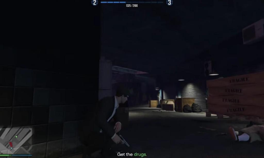 First combat encounter in GTA Online