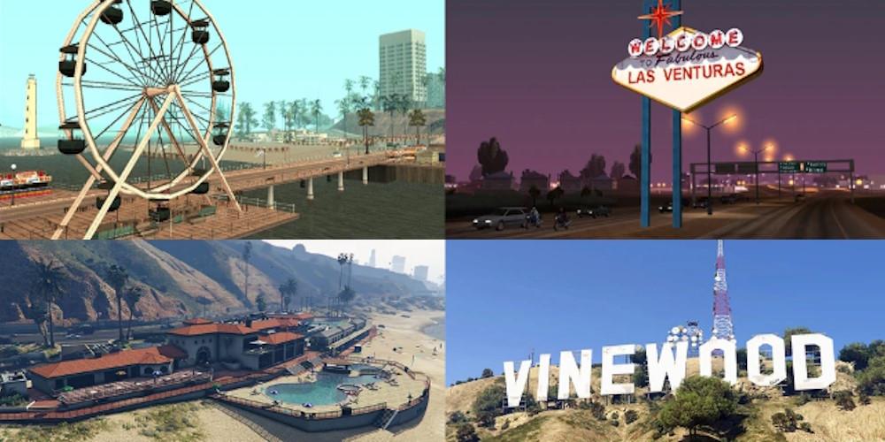 GTA San Andreas locations