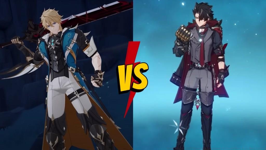 Genshin Impact Varka vs Wriothesley model