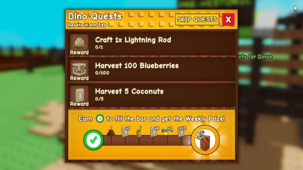 Get Dinosuar Pets in Grow a Garden all quests