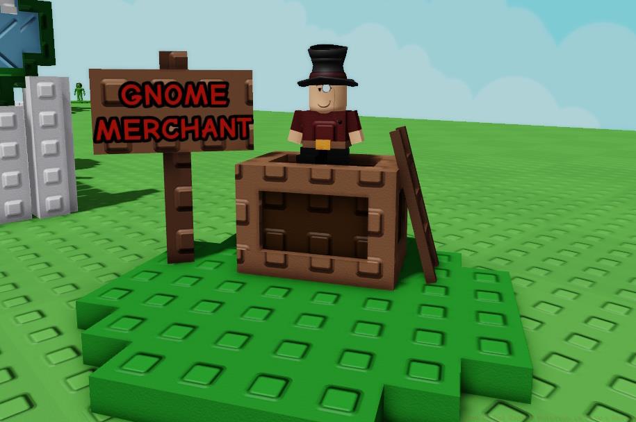 Gnome Merchant for Gnome Cosmetics Grow a Garden