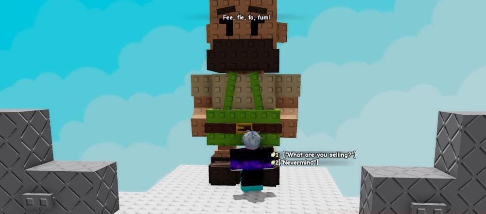 Goliath NPC in Grow a Garden