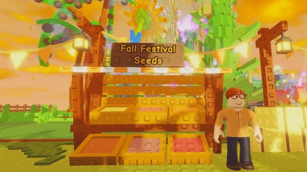 Grow a Garden Fall Seeds Shop