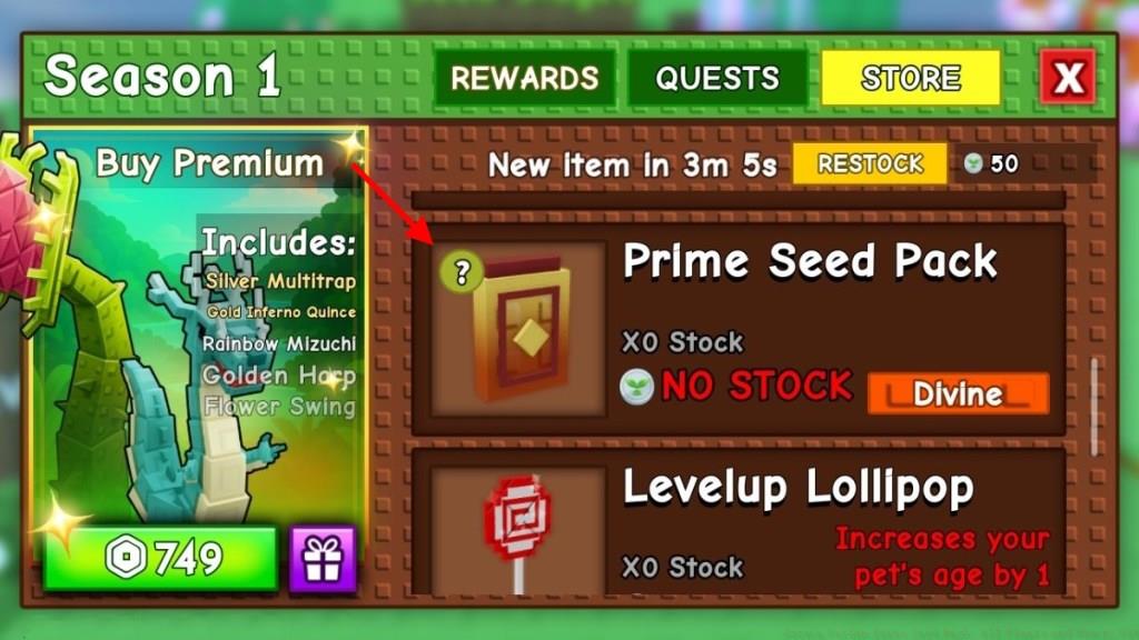 Grow a Garden Game Pass Store