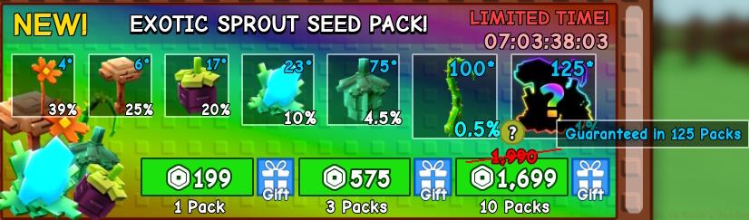 Grow a Garden Premiun Sprout Seed Pack
