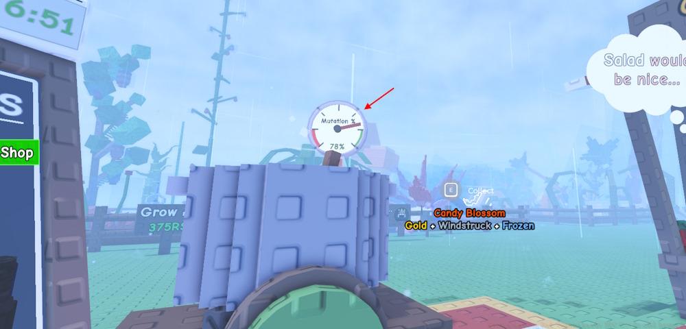 Grow a Garden food mutation meter Rat Connoisseur