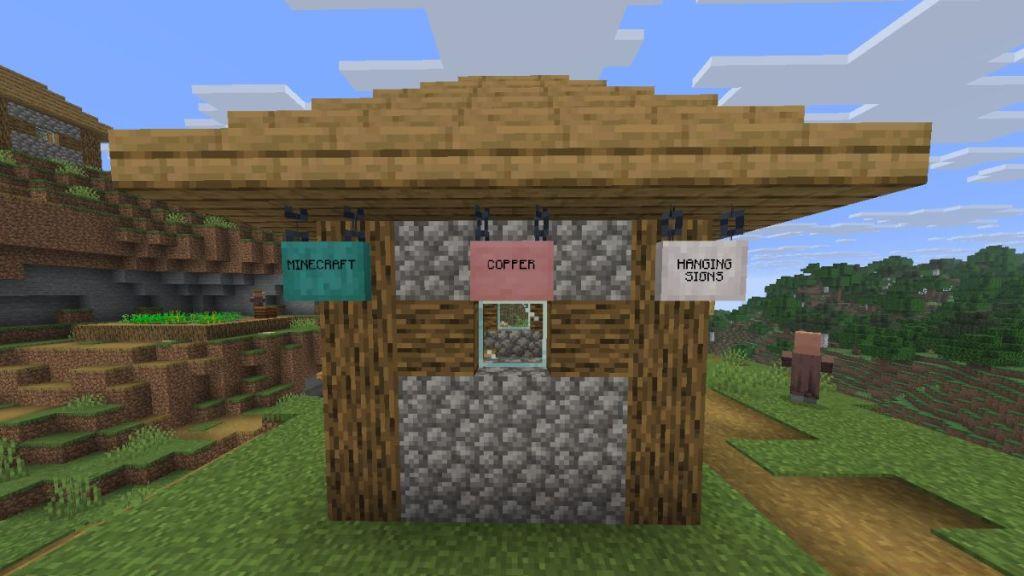 Hanging Chains in Minecraft