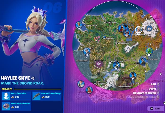 Haylee Skye in Fortnite Super