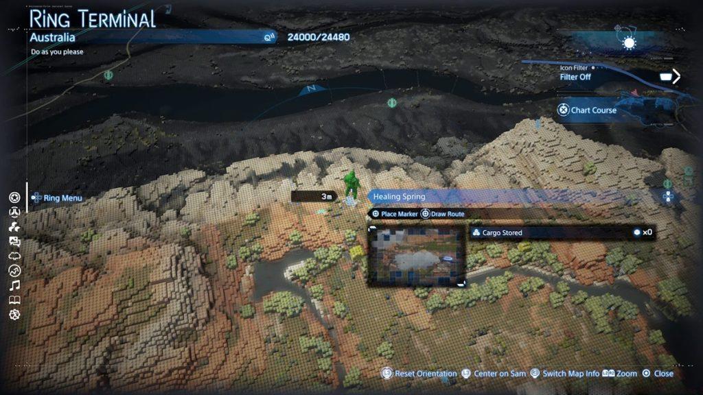 Healing Spring location