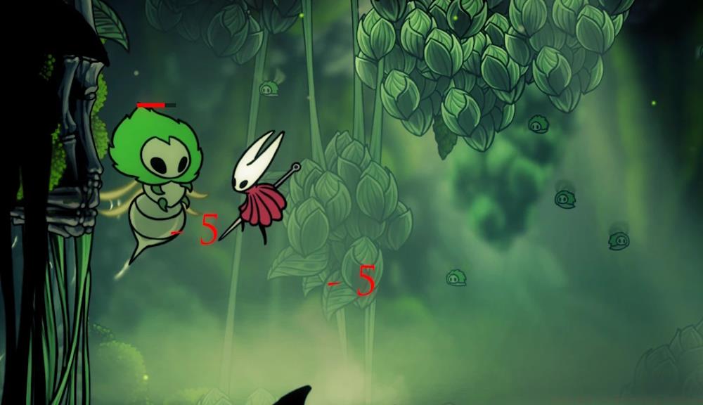 Health Bar mod in Silksong