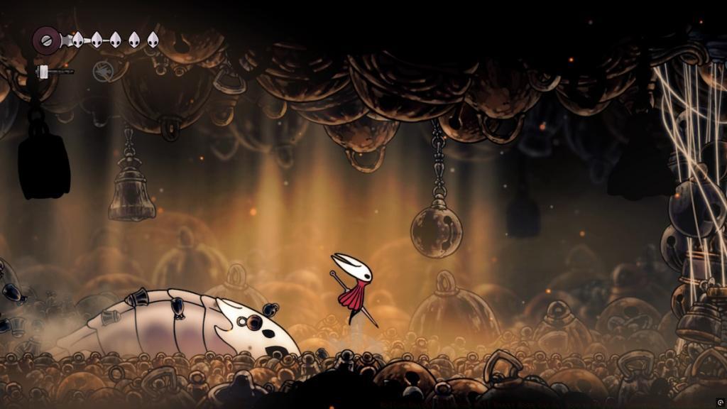 Hollow Knight Silksong Bell Beast charge attack