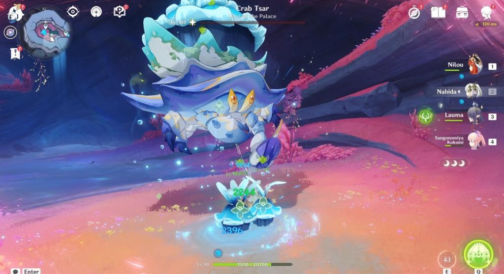 How to Beat Crab Tsar in Genshin Impact