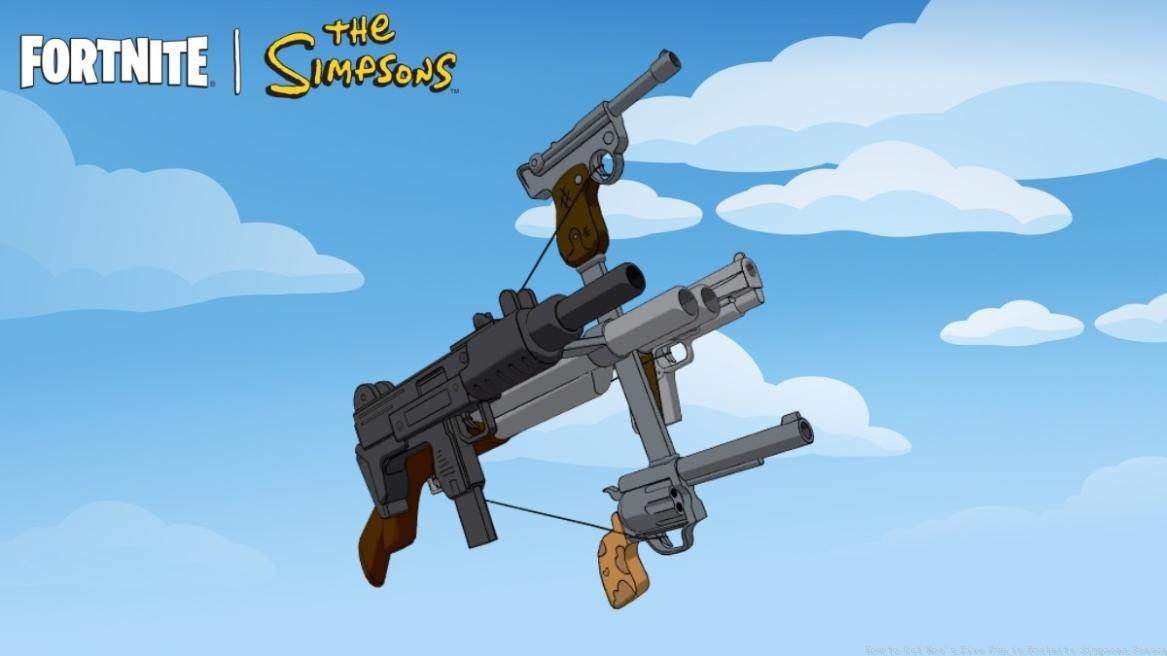 How to Get Moe's Five Gun in Fortnite Simpsons Season