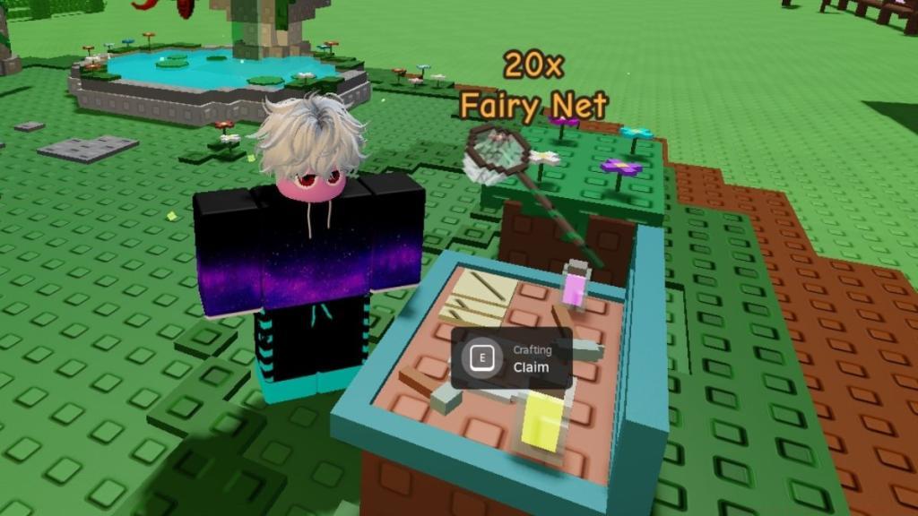 How to claim crafted Items in Grow a Garden