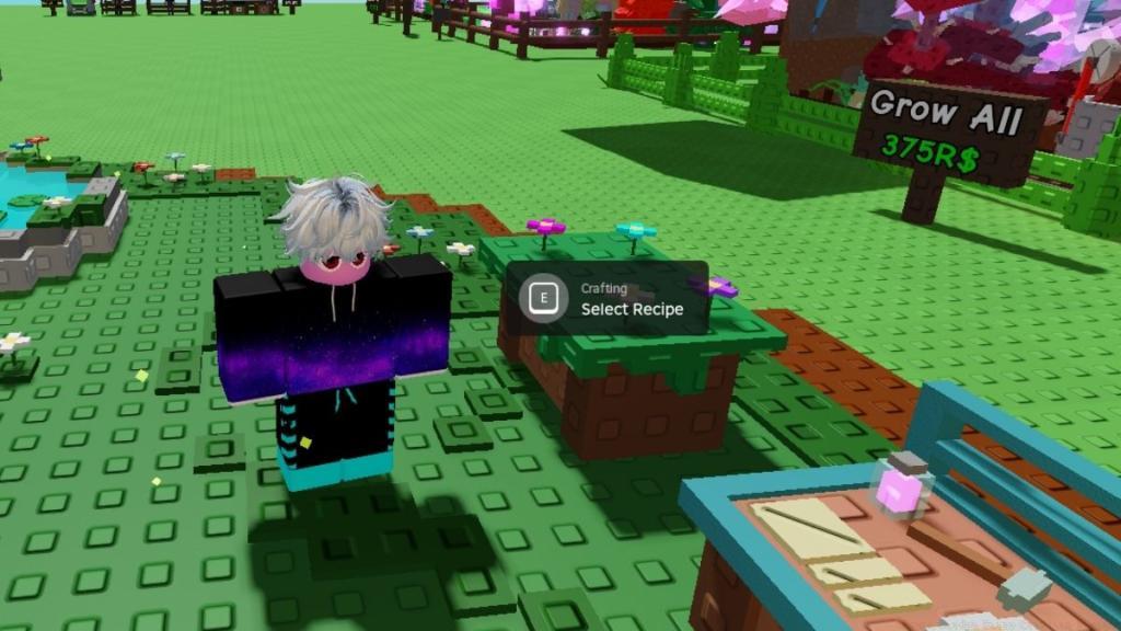 How to craft Items in Grow a Garden